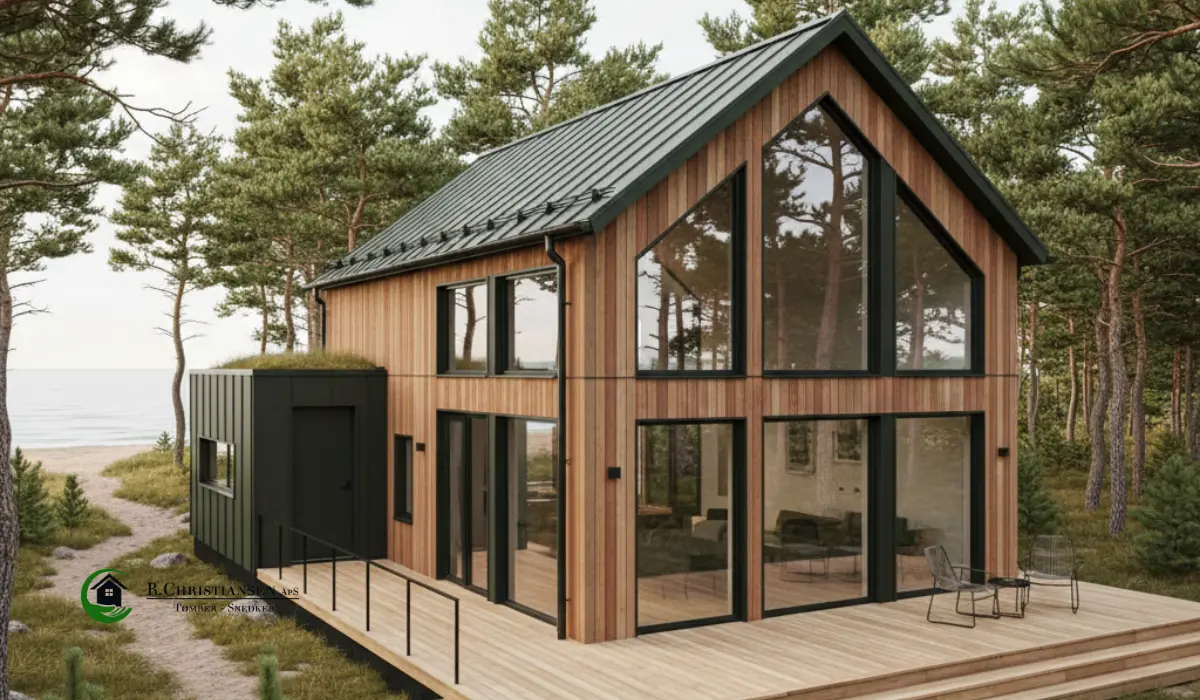 Vinduer og facadevalg til sommerhus – trends 2025