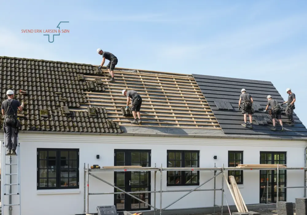 Guide til tagrenovering – trin for trin