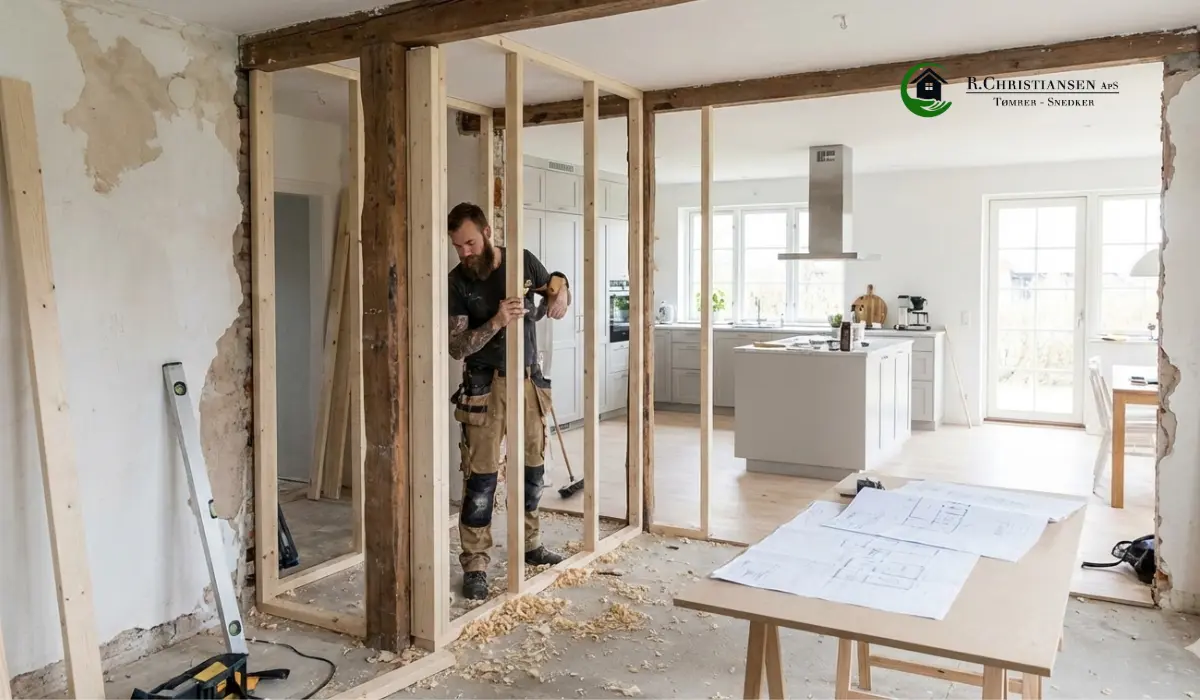 Ombygning af bolig Sådan ændrer du planløsning uden flytning